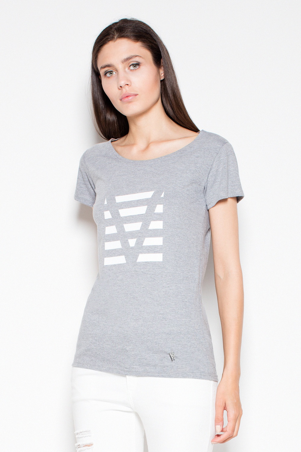  Blouse model 77179 Venaton  grey