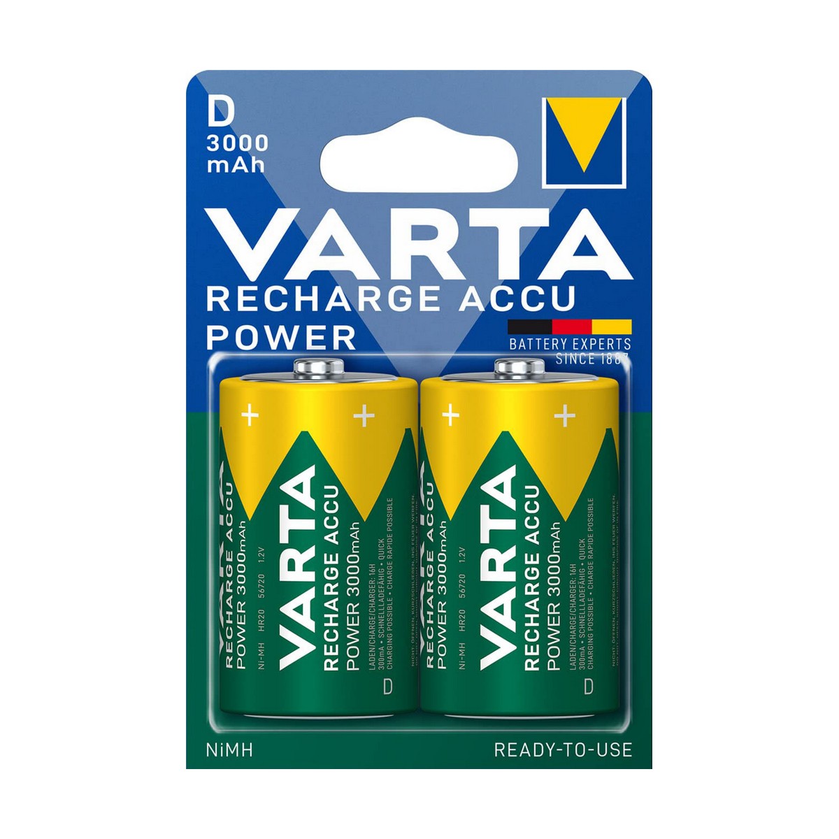 Rechargeable Batteries Varta 56720 101 402