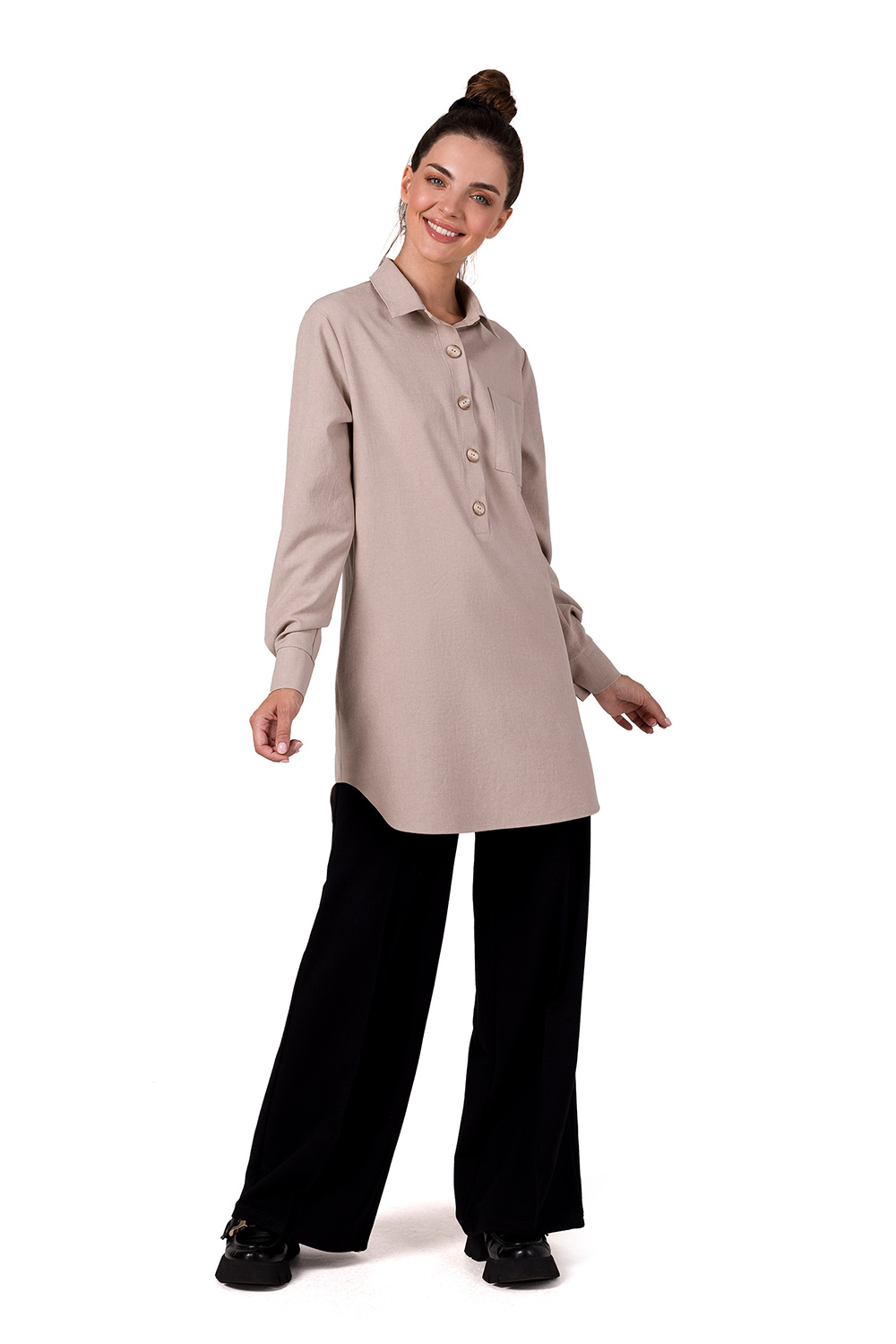  Tunic model 185783 BeWear  beige