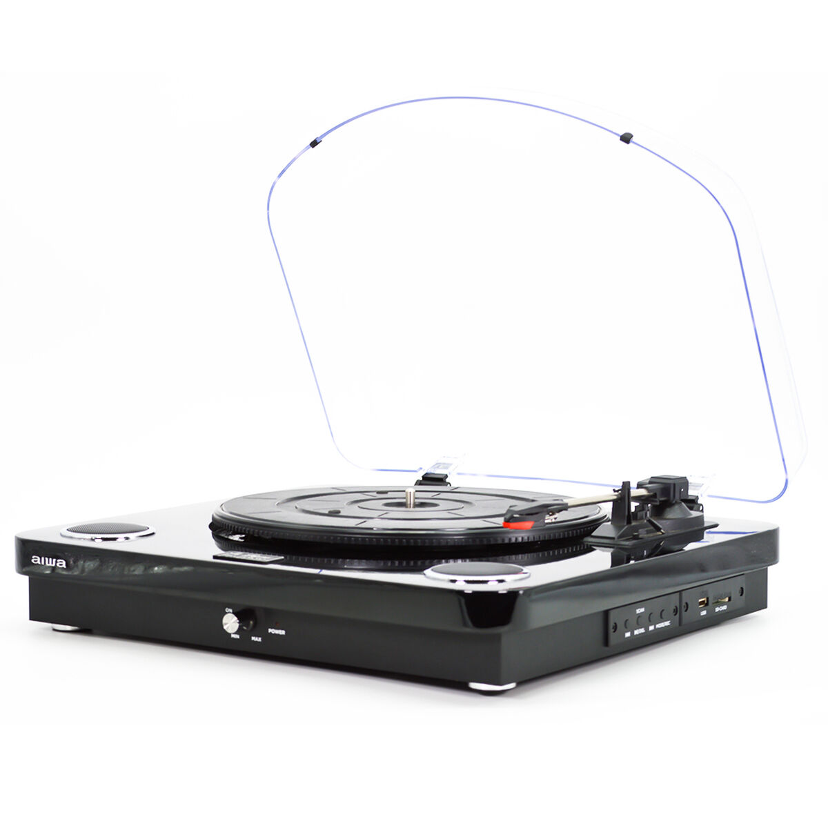 Record Player Aiwa GBTUR120BKMKII Black Record Player Aiwa GBTUR120BKMKII Black