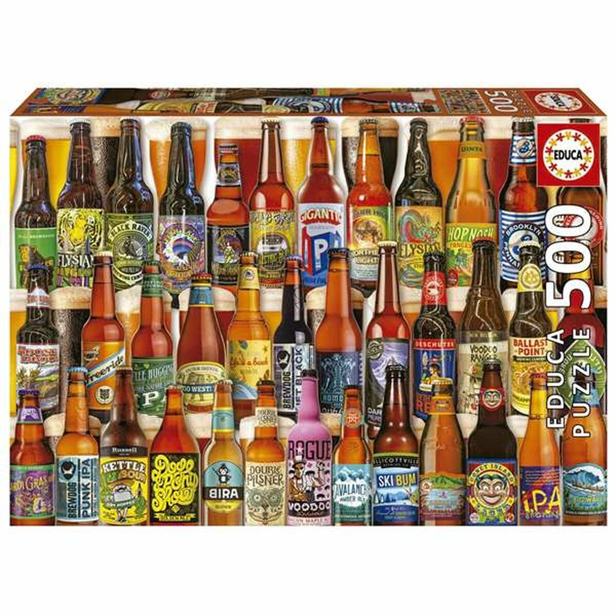 Puzzle Educa Craft Beer 500 Pieces