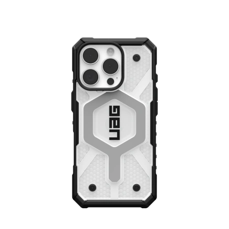 UAG Urban Armor Gear Pathfinder Clear MagSafe Apple iPhone 16 Pro MagSafe (ice/black)