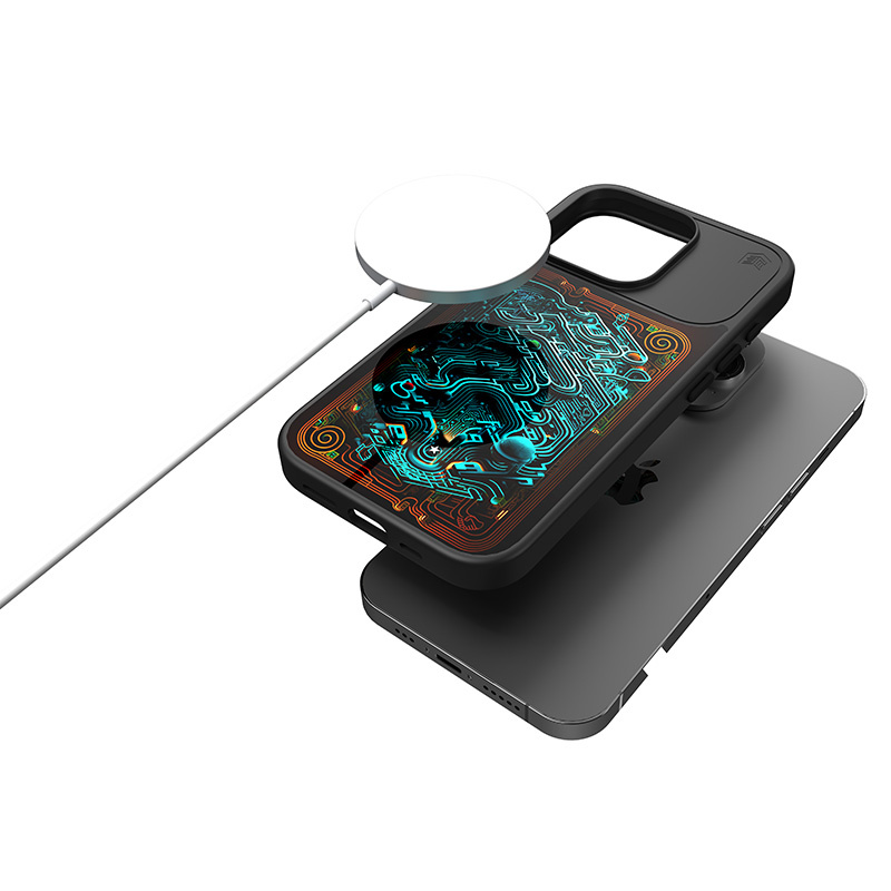 STM Reveal Warm MagSafe Apple iPhone 15 Pro Max (Black Realm)