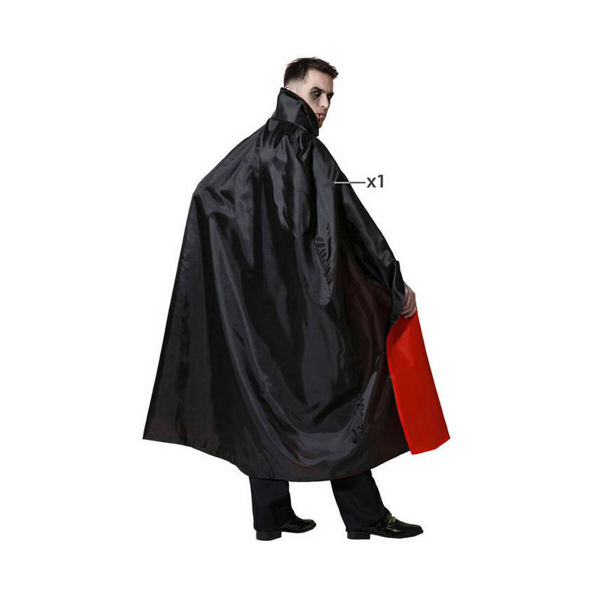 Cloak Vampire Polyester (One size)