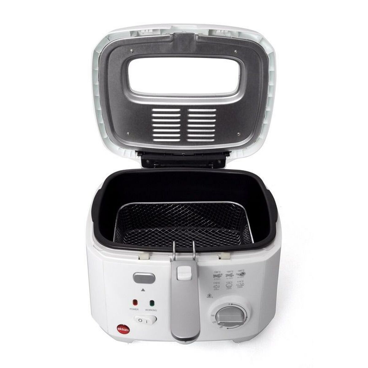 No-Oil Fryer Eldom FREET White Grey 1800 W 1 L 2,5 L No-Oil Fryer Eldom FREET White Grey 1800 W 1 L 2,5 L