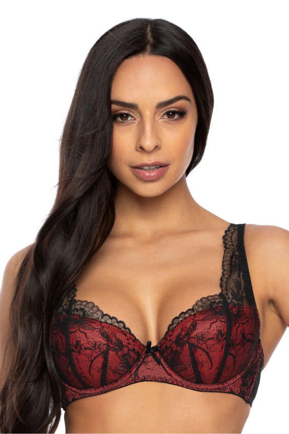  Padded bra model 204175 Mat  black