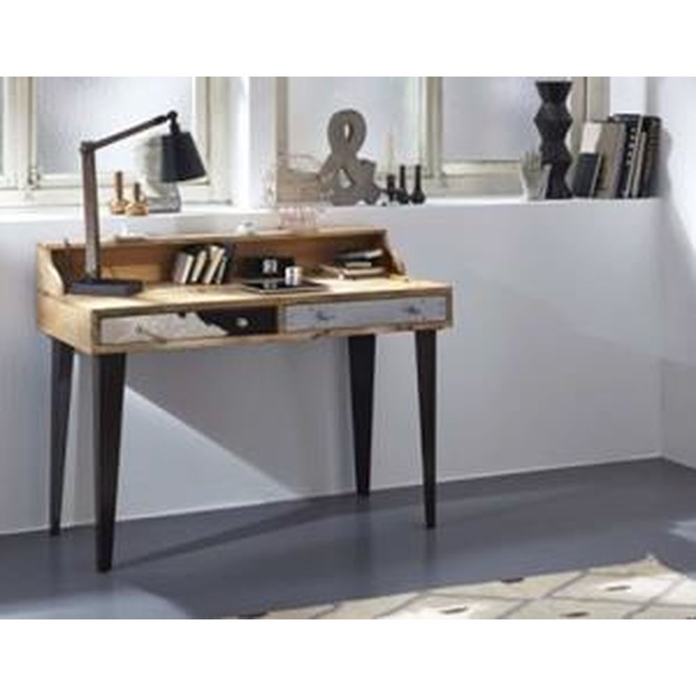 Desk DKD Home Decor Metal Mango wood (120 x 54 x 94 cm)