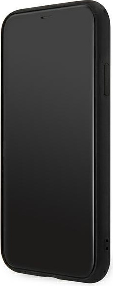 Guess GUHCN61G4GFGR Apple iPhone 11 grey hard case 4G Metal Gold Logo