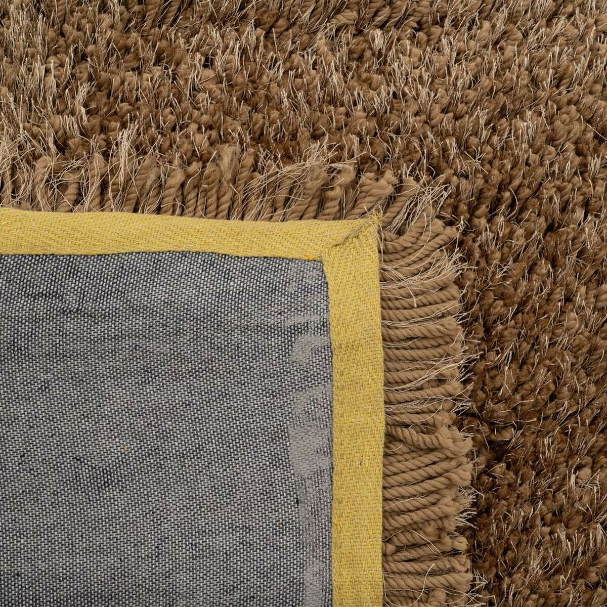 Carpet 80 x 150 cm Brown Polyester