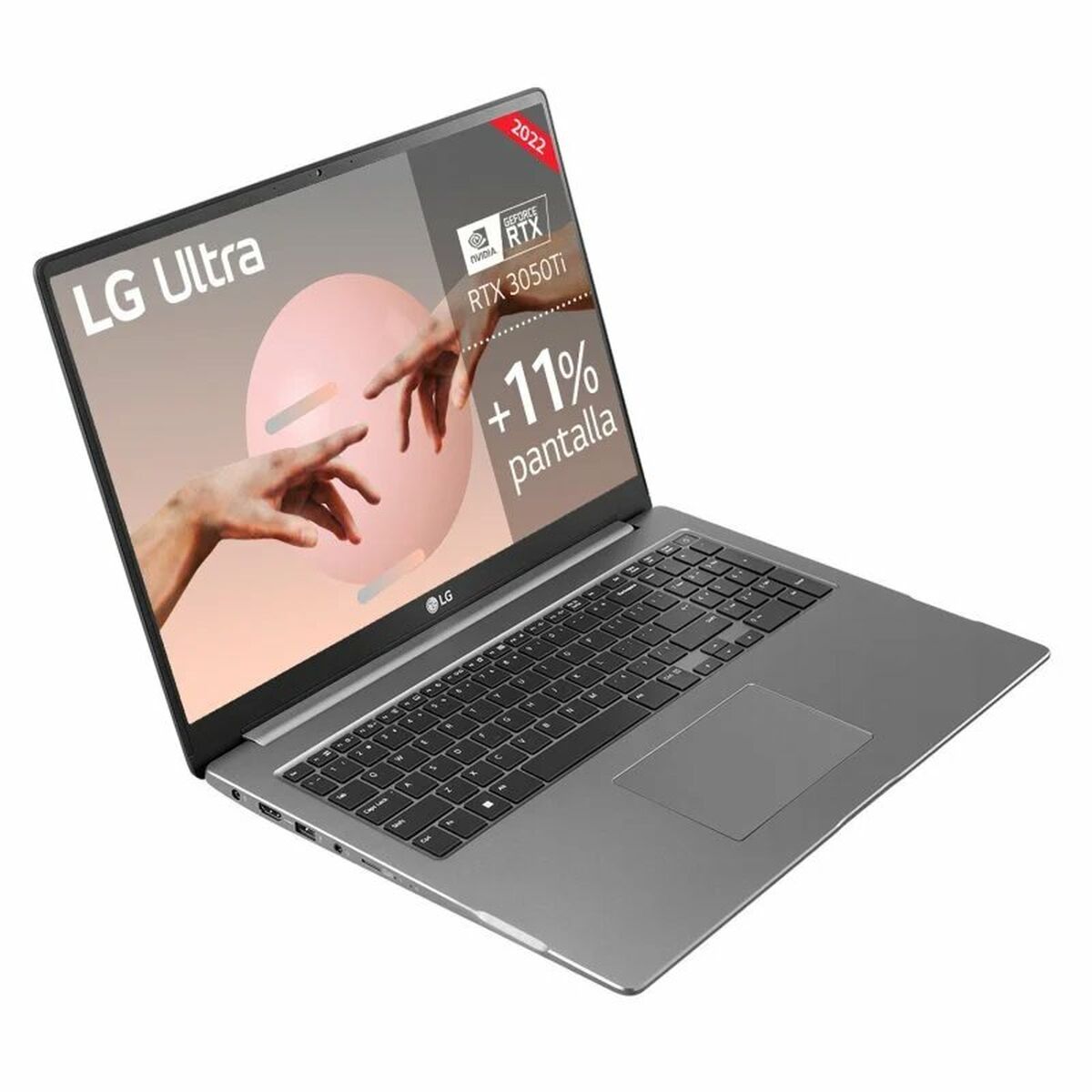 Notebook LG 17U70Q-P.AA78B 17" i7-1260P 16GB RAM 1TB SSD Spanish Qwerty 1 TB 1 TB SSD 16 GB RAM