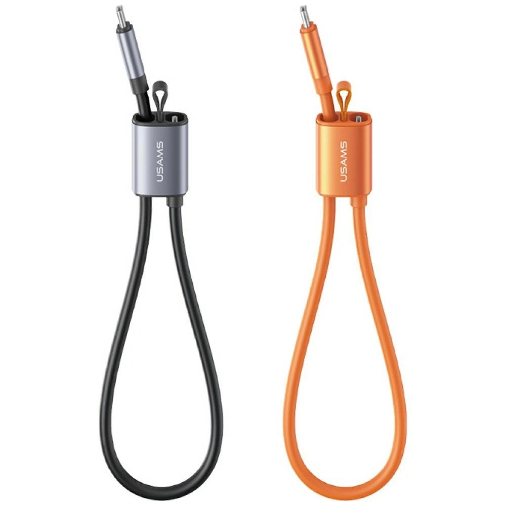 Kabel USAMS U97 60W USB-C / USB-C handstrap 30cm tarnish