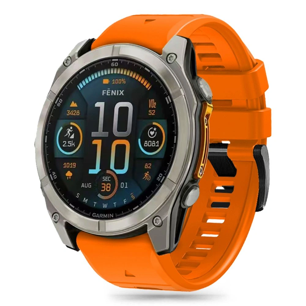 Tech-Protect Silicone Line Garmin Fenix 5 / 6 / 6 Pro / 7 / 8 47mm / E Orange