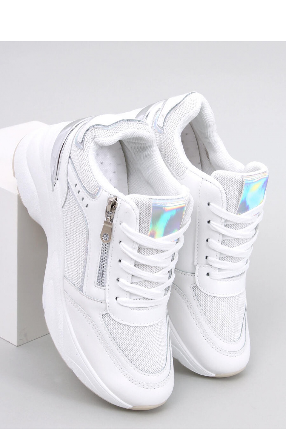 Plateausportschuhe model 178827 Inello weiß Damen