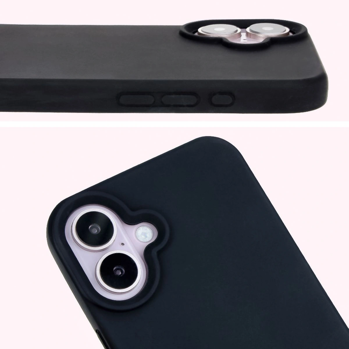 Bizon Soft Case Apple iPhone 16 black