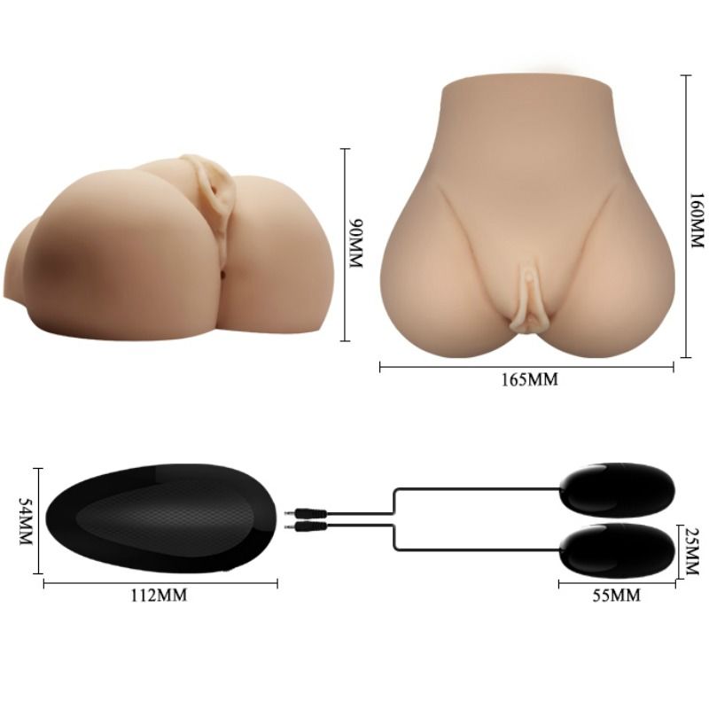 CRAZY BULL - REALISTIC ANUS AND VAGINA WITH VIBRATION POSTURE 7 CRAZY BULL - REALISTIC ANUS AND VAGINA WITH VIBRATION POSTURE 7