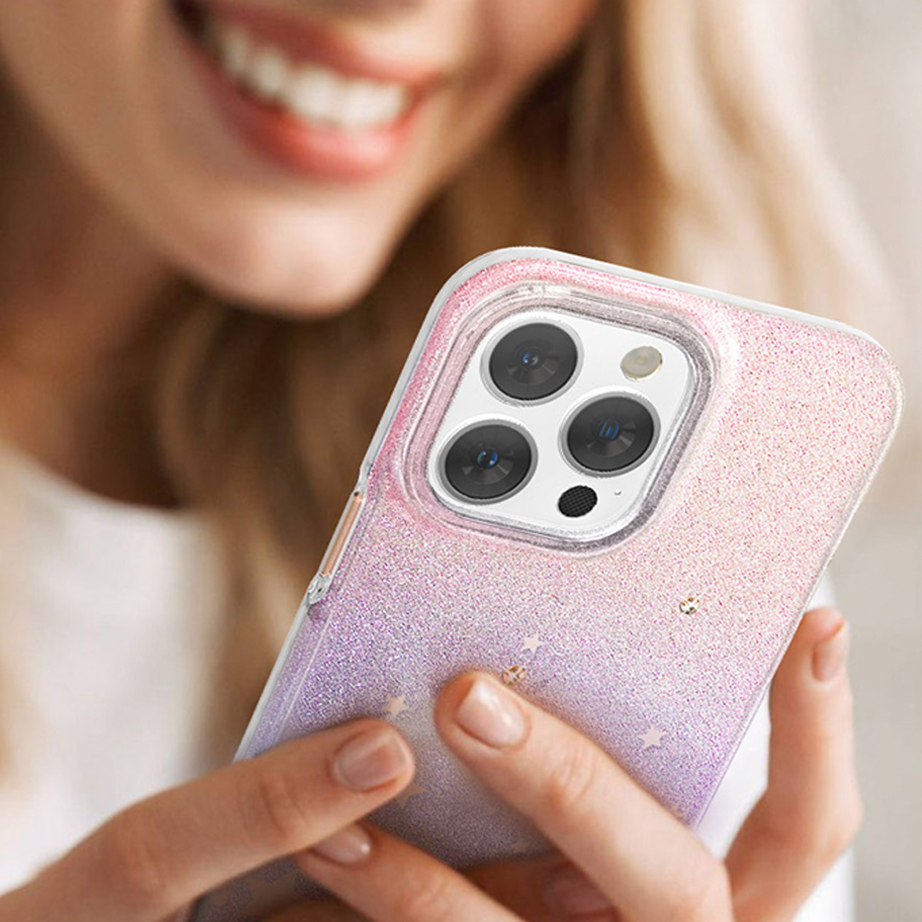 Kingxbar Heart Star Apple iPhone 14 Plus zodiac
