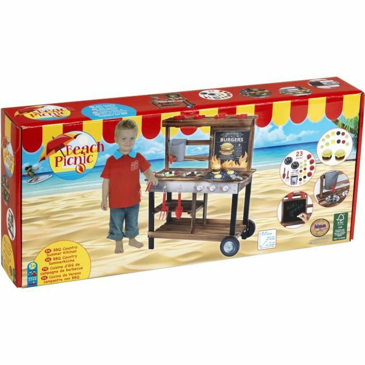 Barbecue Klein Beach Picnic Toy