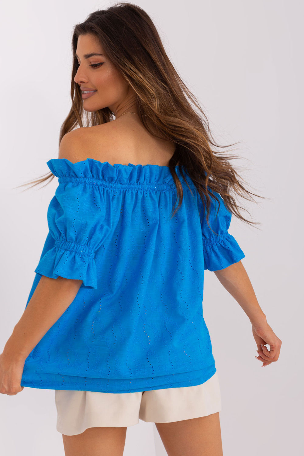  Blouse model 182271 Lakerta  blue