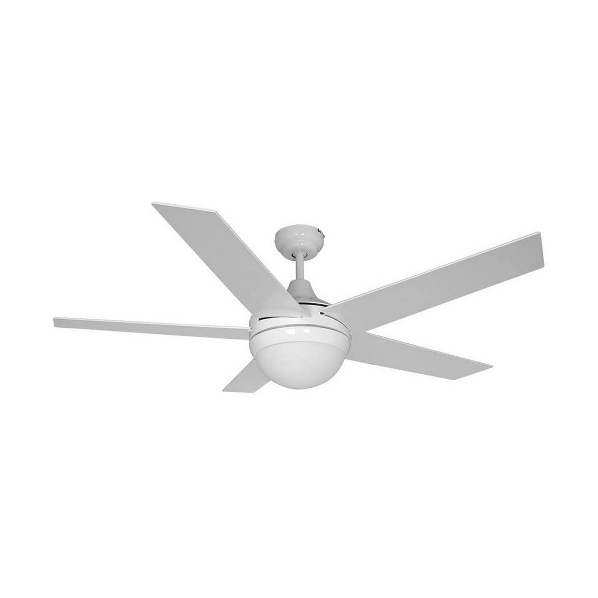 Ceiling Fan with Light EDM Adriatico White 60 W
