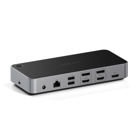 Satechi Triple 4K Display Docking Station (3x4K/60Hz,100W,2xDP1.4,3xHDMI2.0)