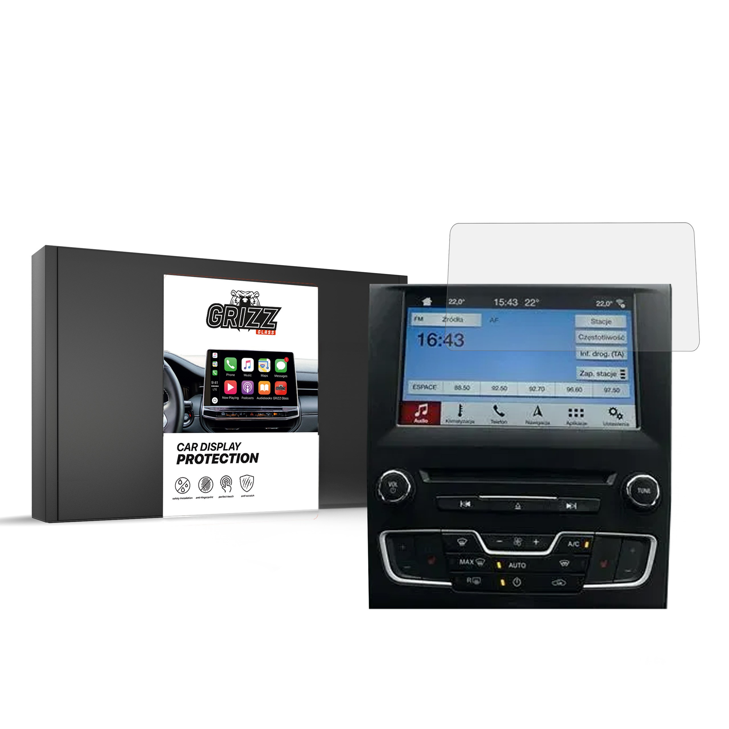 GrizzGlass CarDisplay Protection Ford Mondeo MK5 5 2014-2022