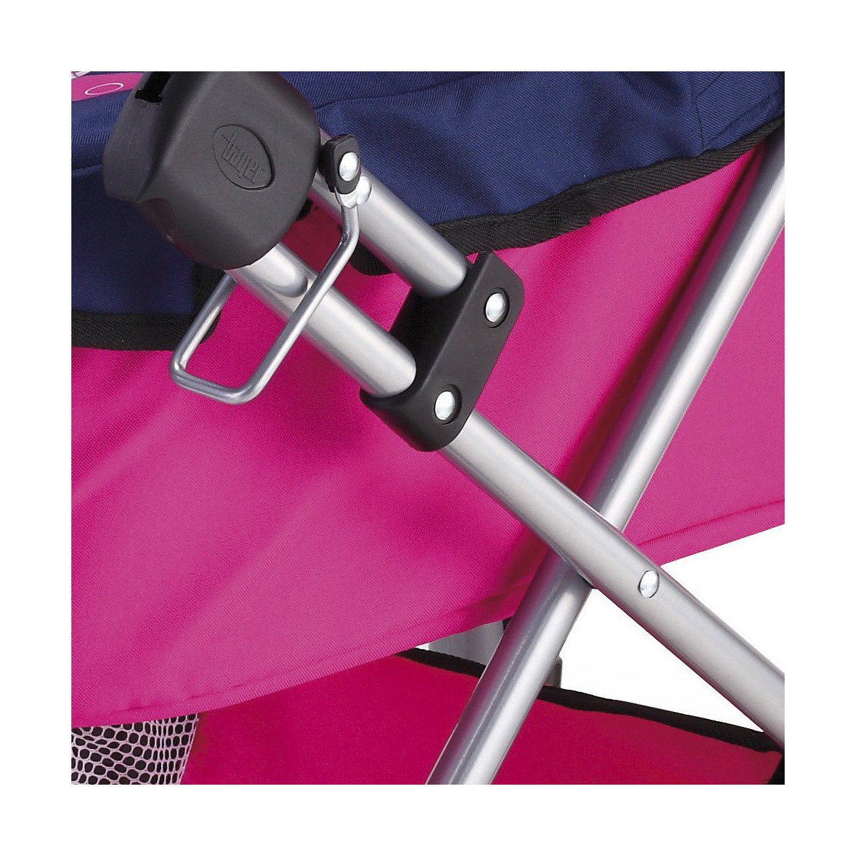 Puppenwägelchen Reig Trendy Classic 45 cm Pink