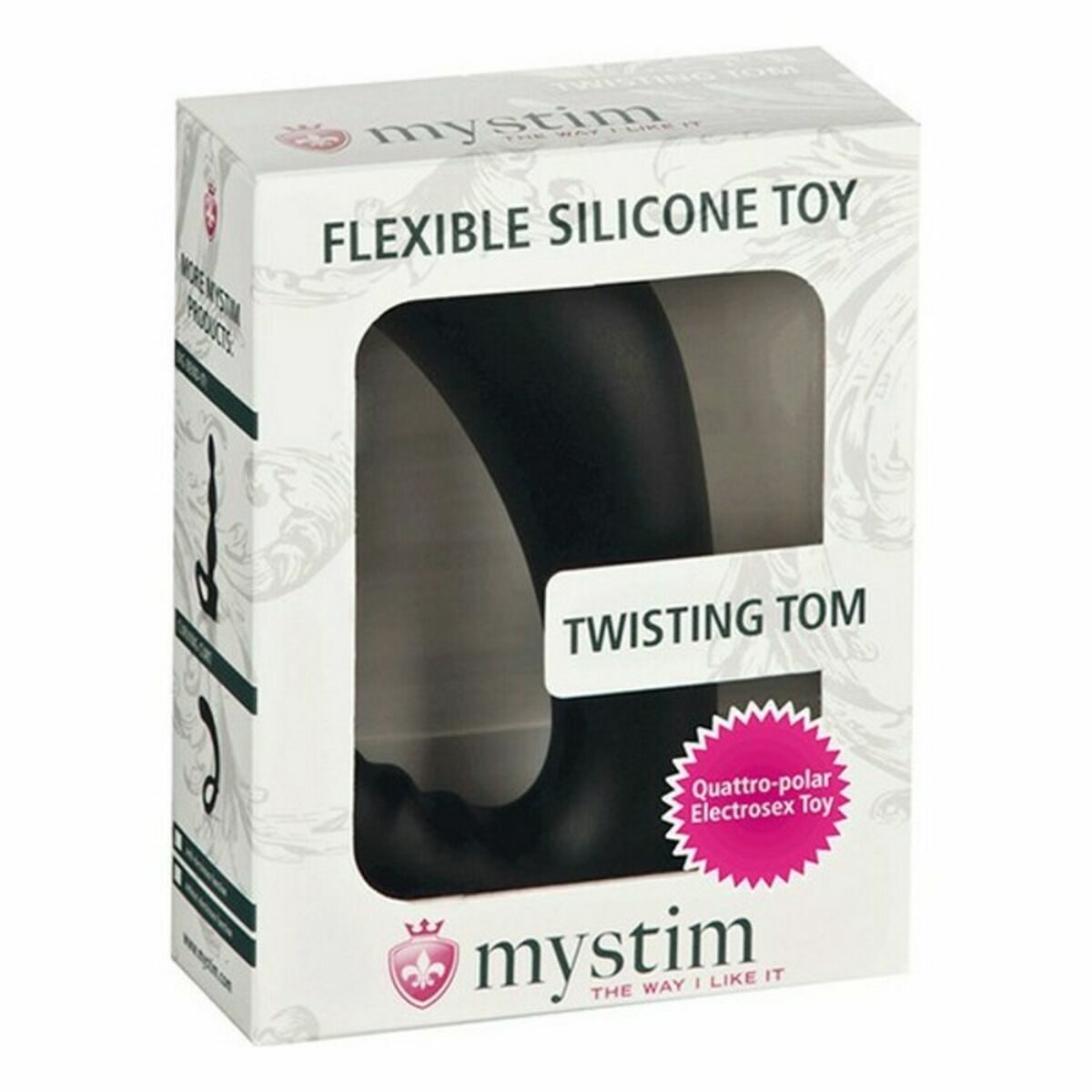Twisting Tom Electrosex Prostate Stimulator Mystim MS46460 Black