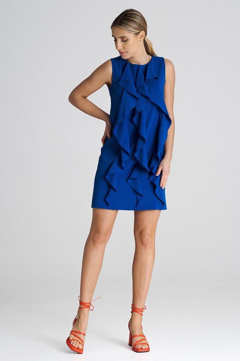  Cocktail dress model 197184 Figl  blue