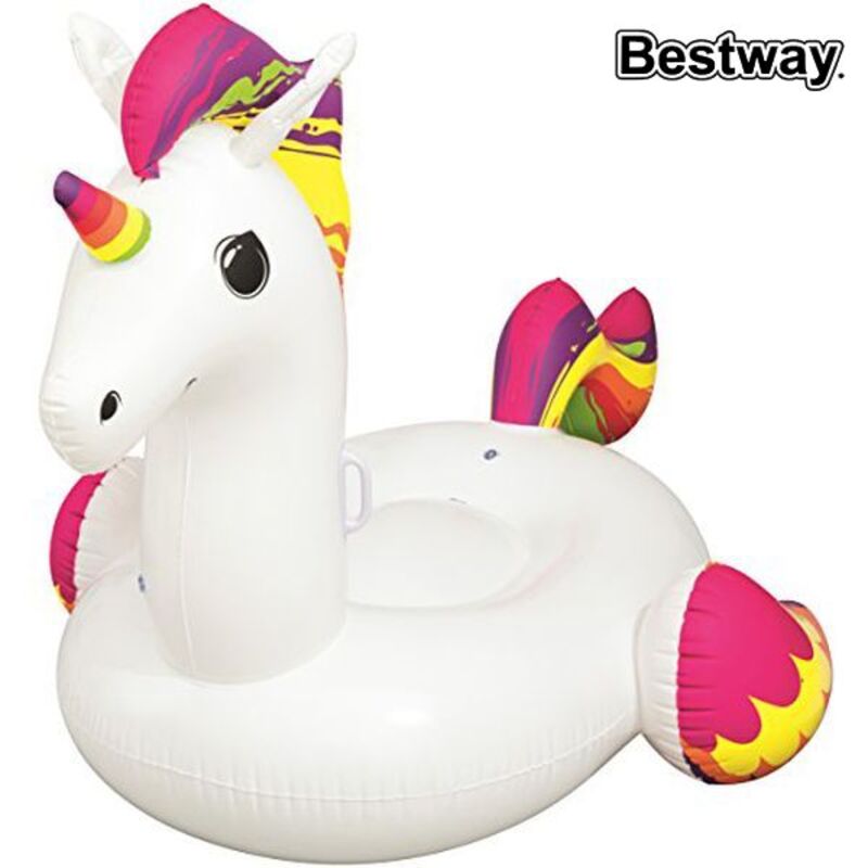 Inflatable pool figure Bestway 164 x 224 cm Unicorn