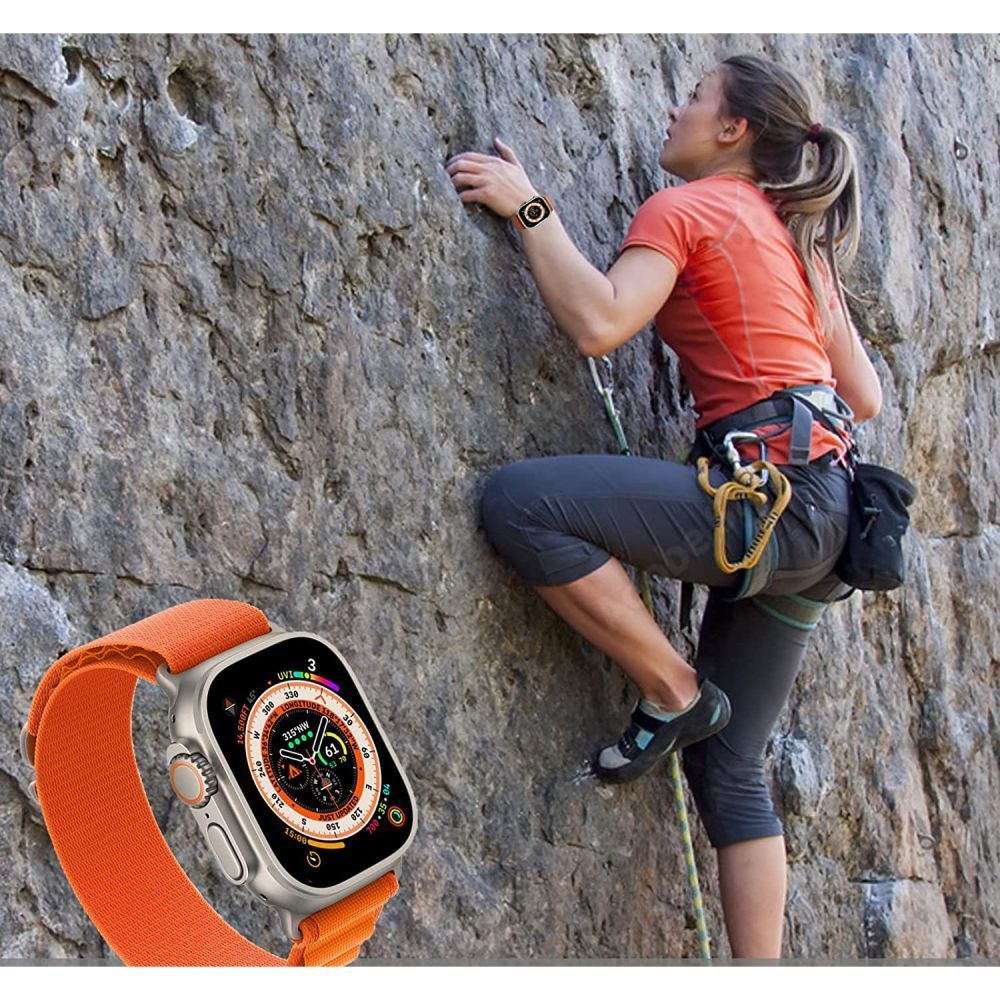 Tech-Protect Nylon Pro Apple Watch 4/5/6/7/8/9/SE/Ultra 1/2 42/44/45/49mm navy/grey