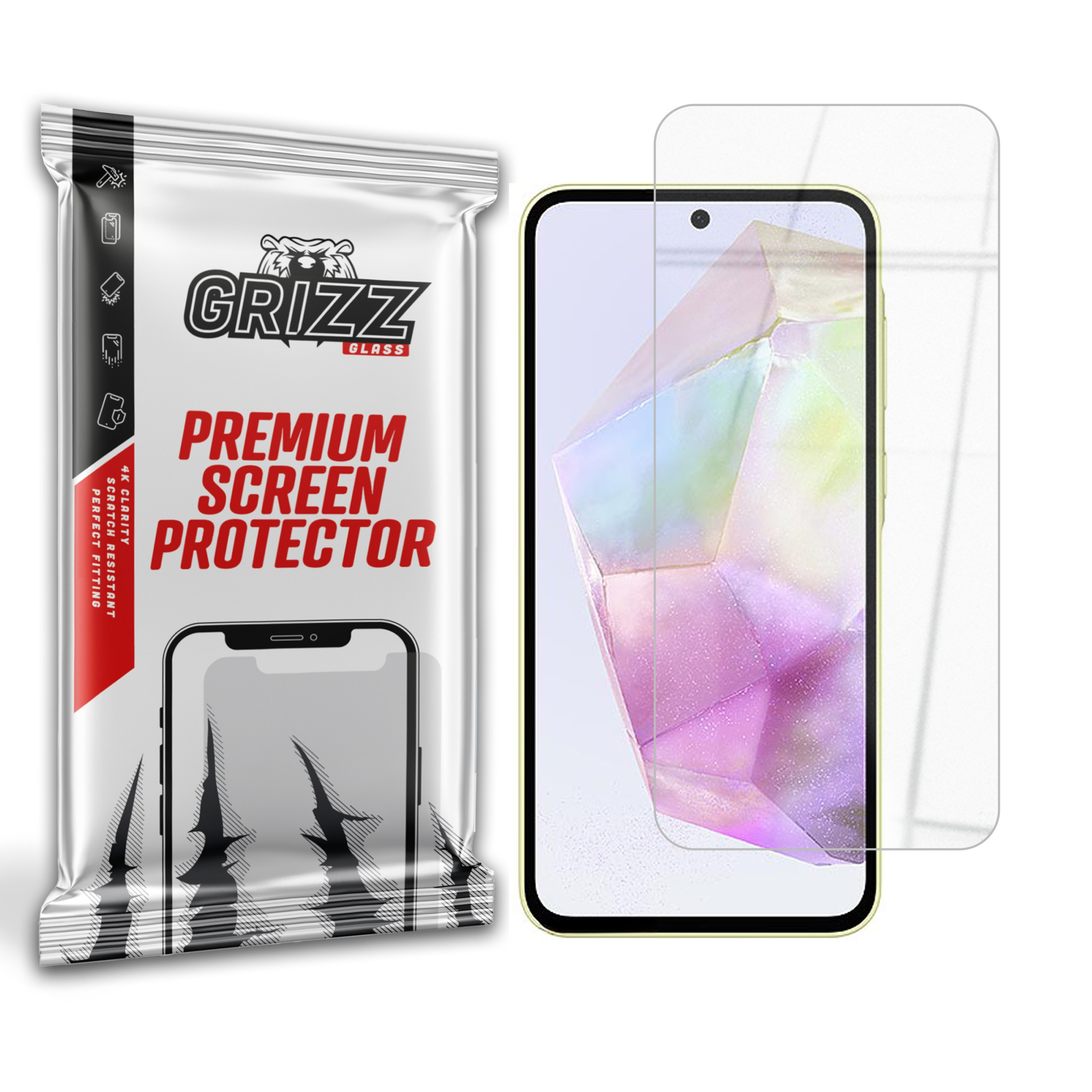 GrizzGlass HybridGlass Samsung Galaxy A35