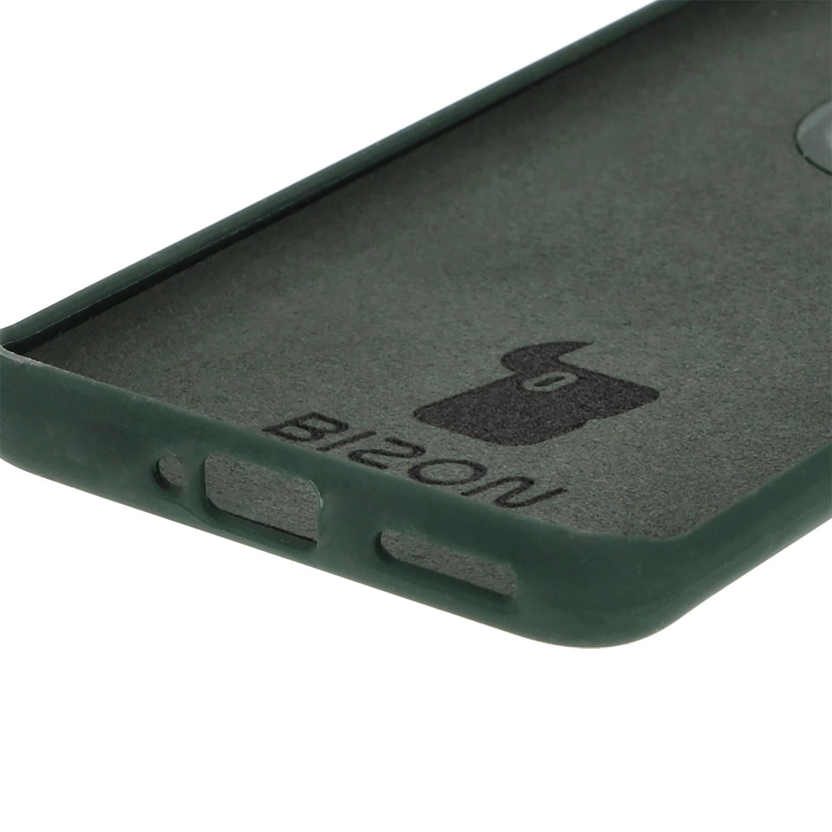 Bizon Soft Case Motorola Edge 50 Pro dark green