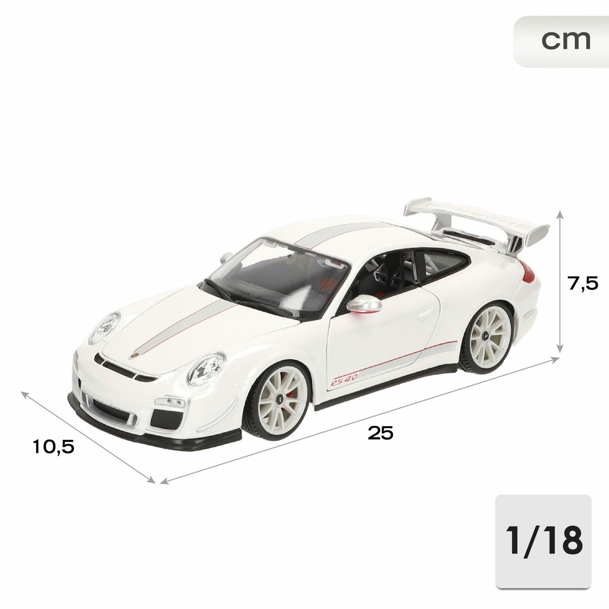Car Bburago GT-Porsche GT3 RS 4.0 1:18
