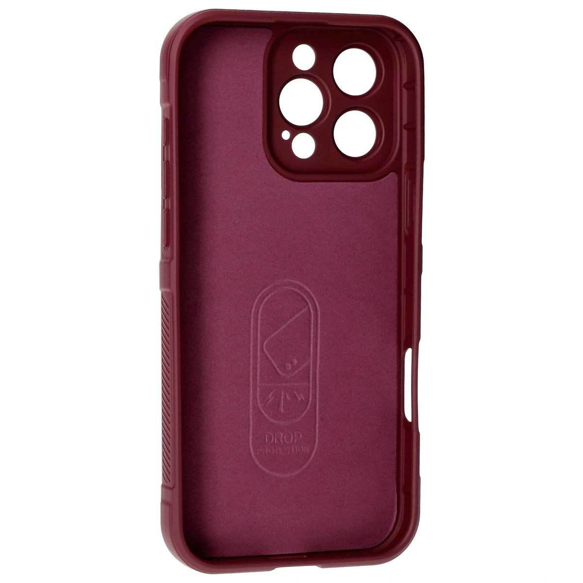 Bizon Case Tur Apple iPhone 16 Pro Max dark purple