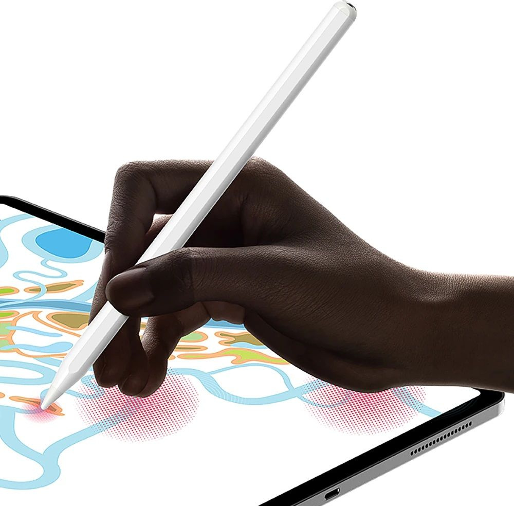 Tech-Protect Digital Stylus Pen 2 to Apple iPad White