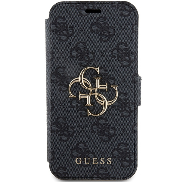 Guess GUBKP15L4GMGGR Apple iPhone 15 Pro book 4G Metal Logo grey