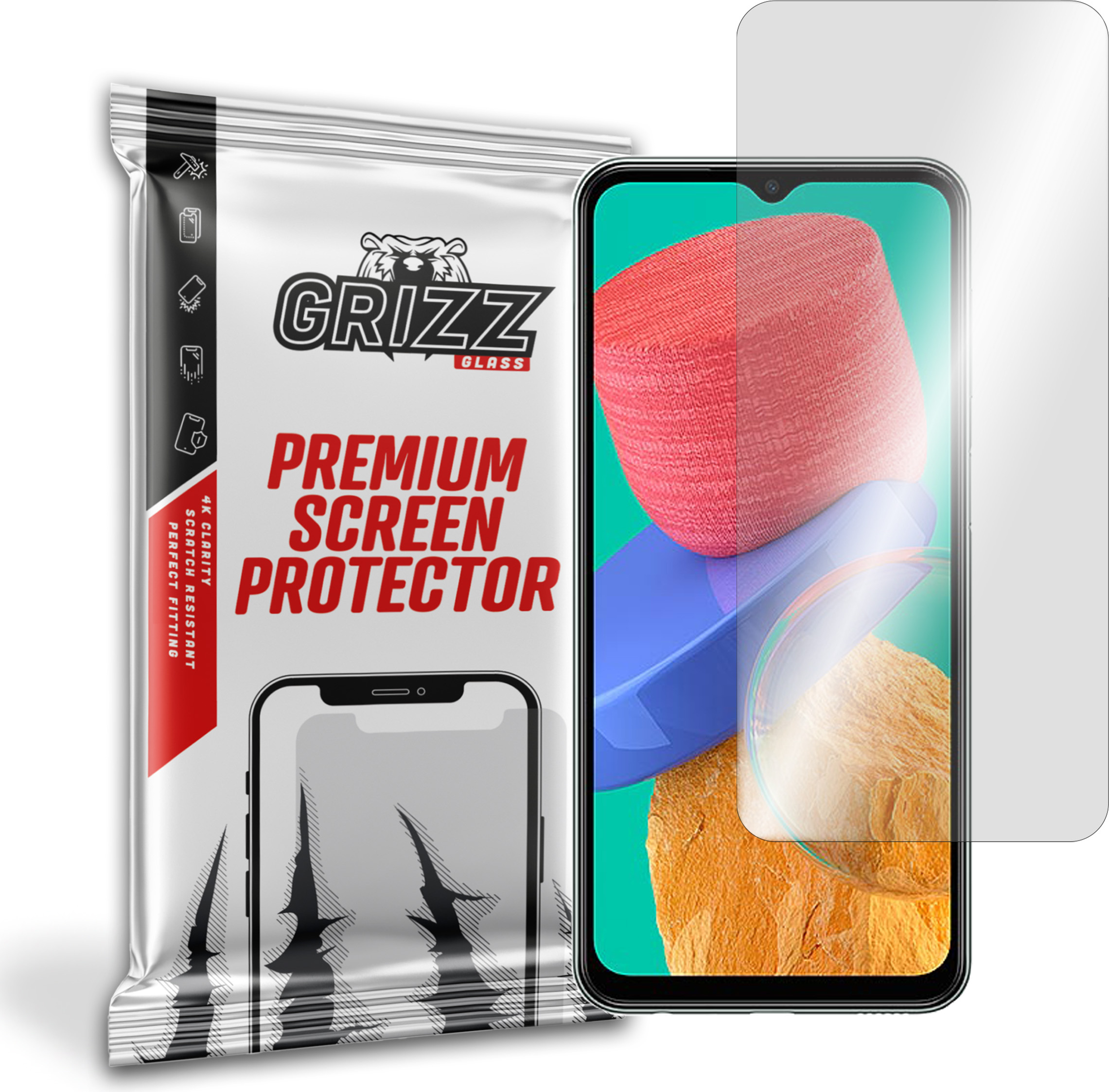 GrizzGlass HybridGlass Samsung Galaxy M33
