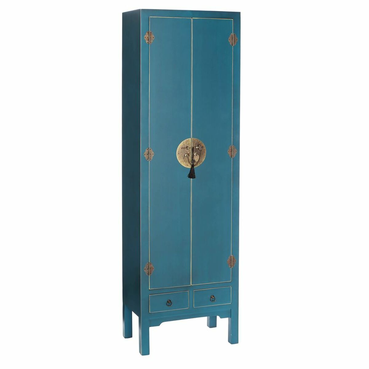 Cupboard ORIENTE 55 x 33 x 185 cm Blue DMF