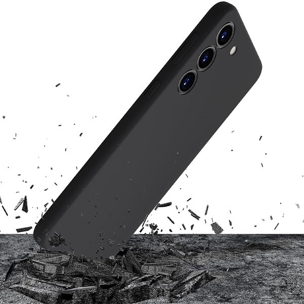 Case 3MK Silicone Case Samsung Galaxy S23 black/black