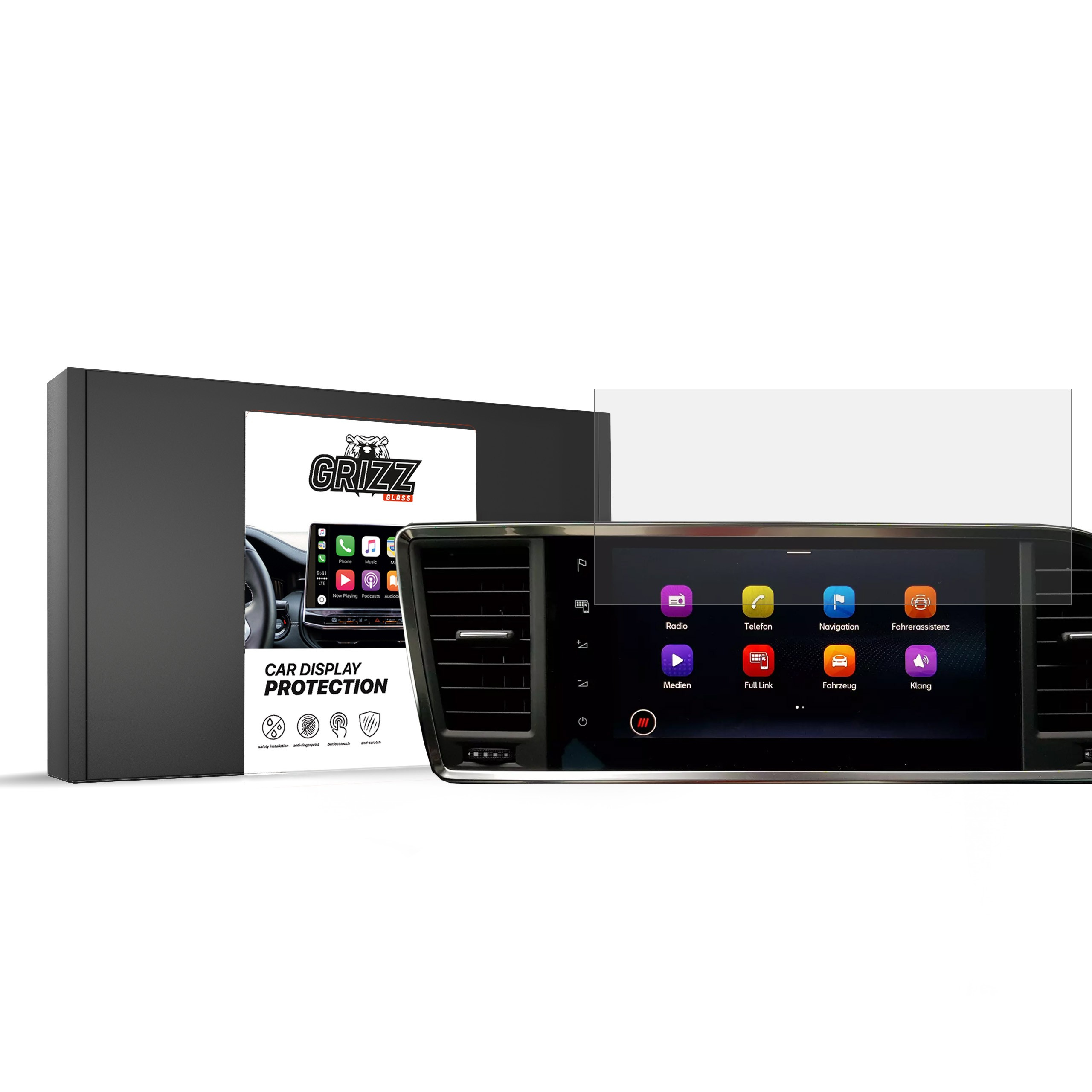 GrizzGlass CarDisplay Protection Cupra Ateca 9,2" 2020