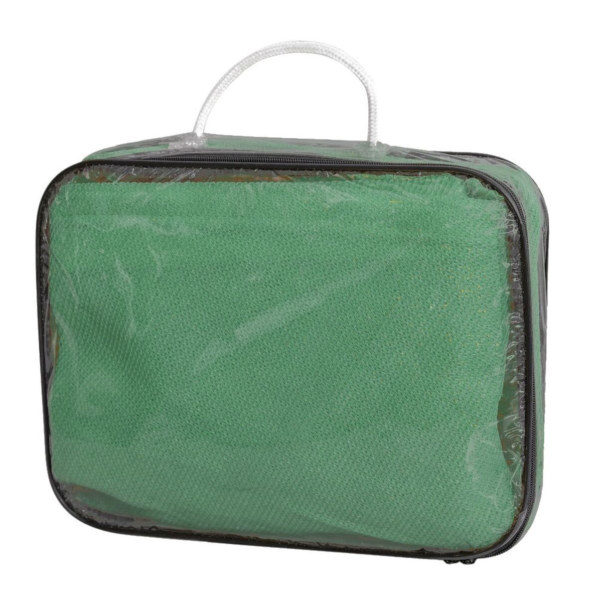 Stoff Markise 500 x 500 x 0,5 cm Polyäthylen grün