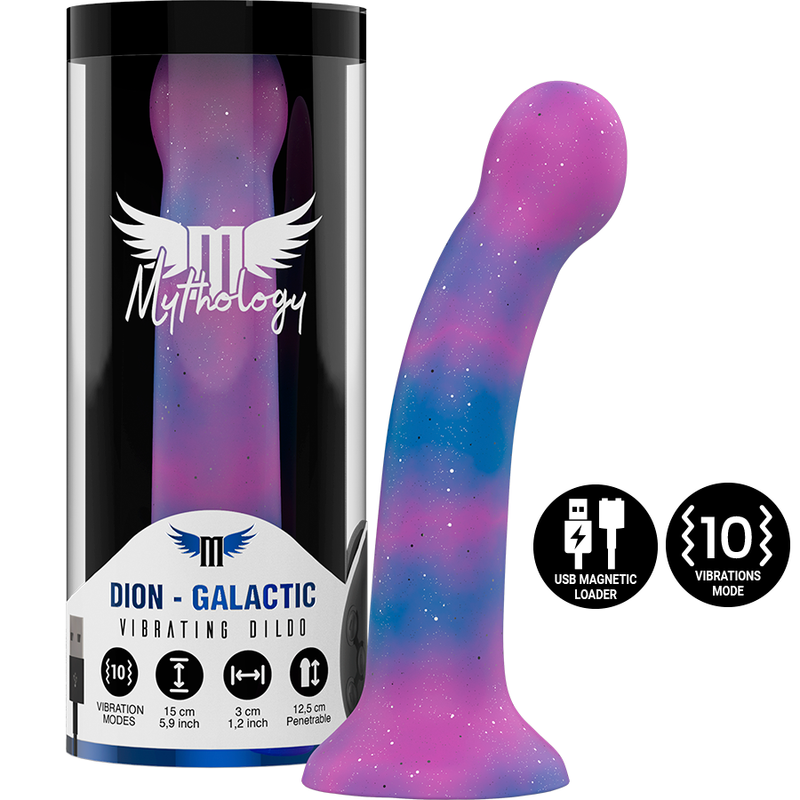 MYTHOLOGY DION GALACTIC DILDO S - VIBRATOR WATCHME WIRELESS TECHNOLOGY COMPATIBLE