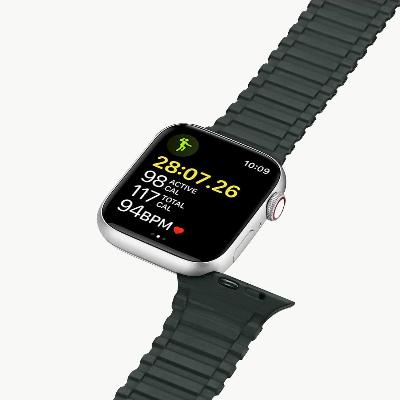 Dux Ducis Strap Armor Apple Watch 4/5/6/7/SE/8 40/41mm green