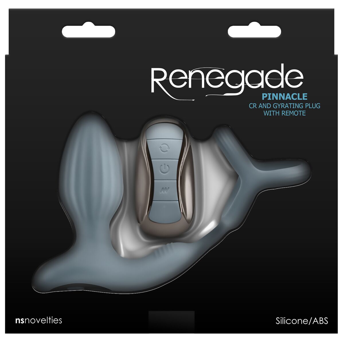 Anal plug NS Novelties Renegade Blue (3,7 cm)