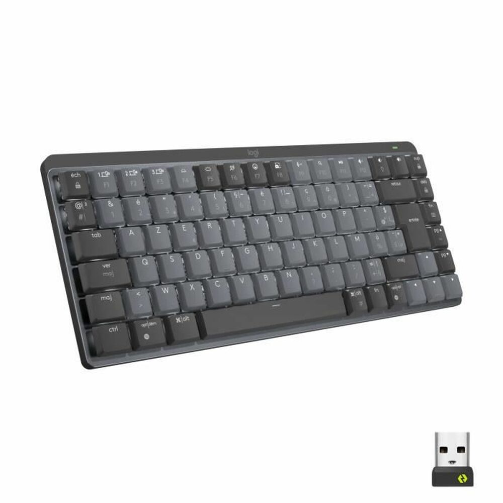 Keyboard Logitech MX Mini French Dark grey AZERTY AZERTY
