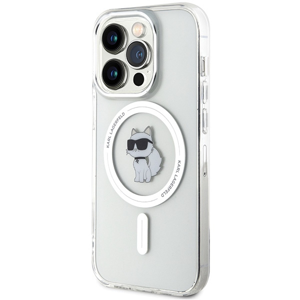 Karl Lagerfeld KLHMP14LHFCCNOT Apple iPhone 14 Pro hardcase IML Choupette MagSafe transparent