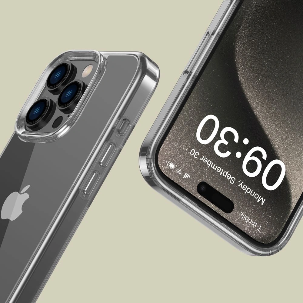 Case Tech-Protect Flexair Hybrid Apple iPhone 16 Pro Clear