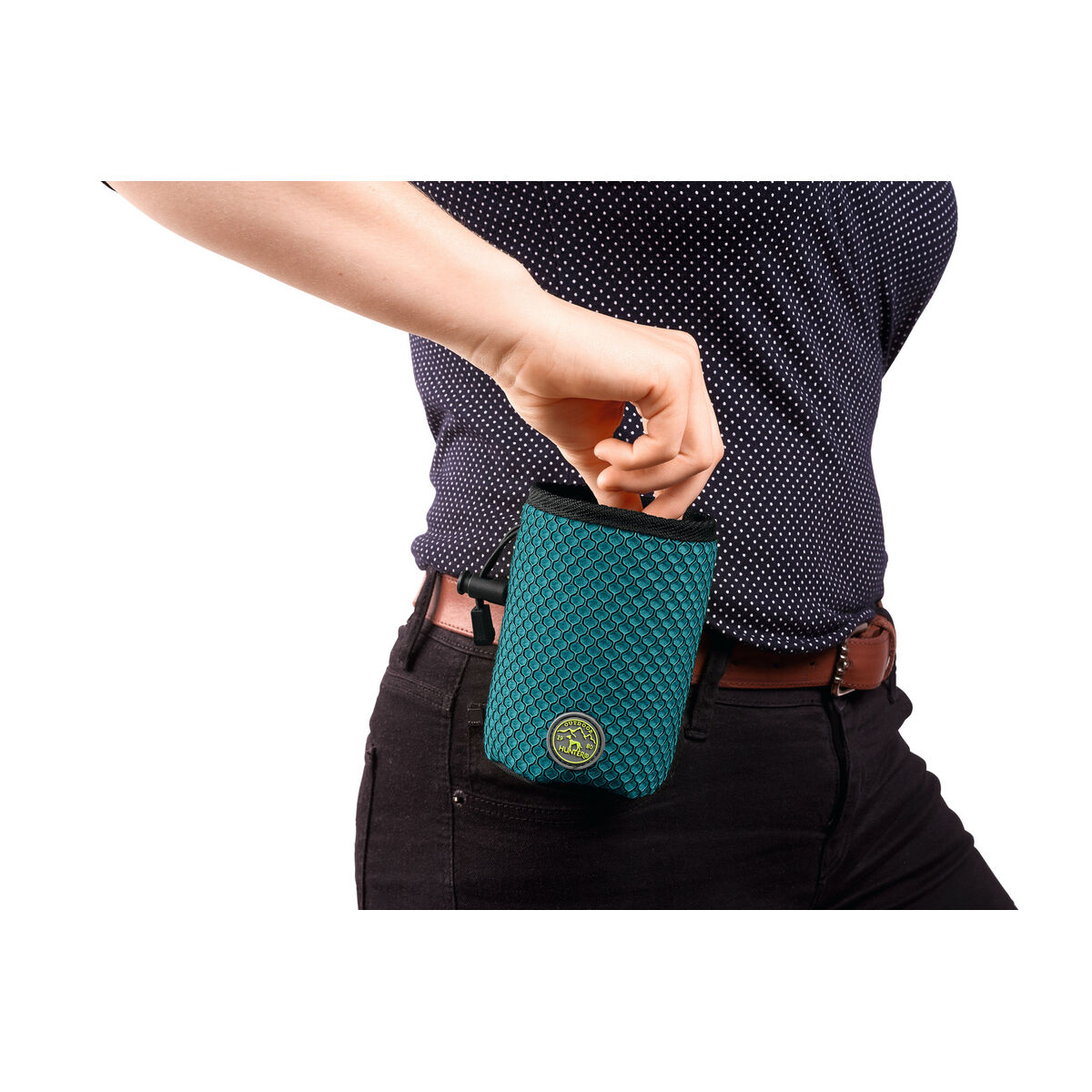 Case Hunter Basic Textile Ideal for pet food and rewards Turquoise