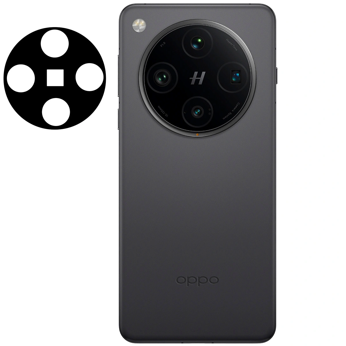 Bizon Glass Lens Oppo Find X8 Pro [2 PACK]