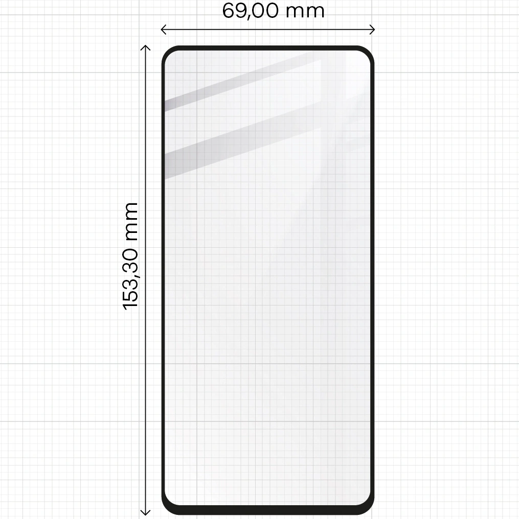 Bizon Glass Edge Samsung Galaxy A52s 5G A52 4G/5G black